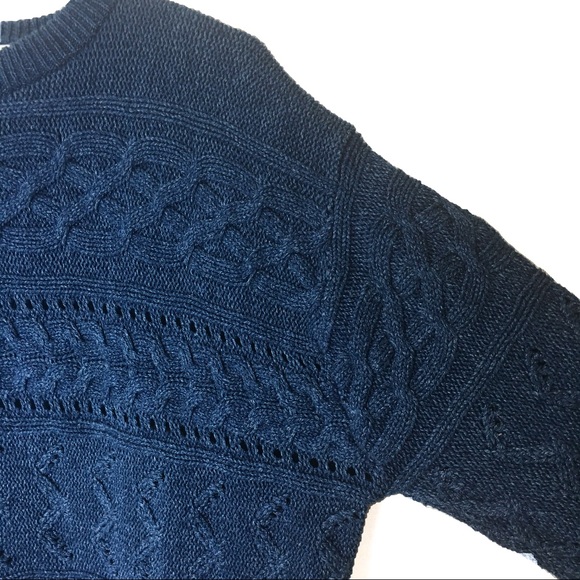 TIMELESS Knit Denim Sweater by DALMYS size L - Picture 8 of 8